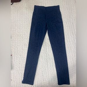 women’s clean elevation leggings blue S